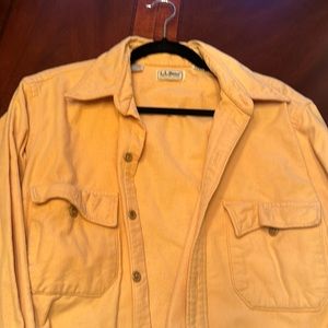 Ll bean classic chamois shirt